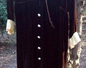 Futura couture of New York long velvet dress AS IS