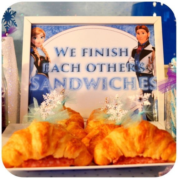 Disney FROZEN Birthday Party Signs- Printable Il_570xn
