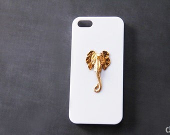 iPhone 5 Elephant Case iPhone 7 Elephant iPhone 6 6s Case Elephant Cell Phone Case iPhone 5 Case iPhone 6 6s Plus Case White