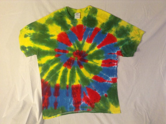 Colorful Swirl large adult tie dye
