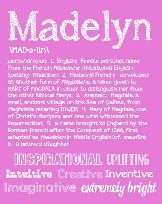 What Is The Meaning Of Madalyn