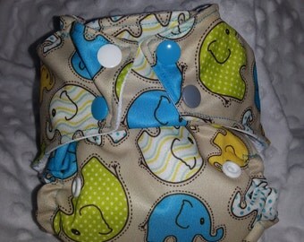 Onesize pocket cloth diaper custom made