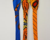 The 'Victoria' African Wax Ankara Tribal Print 50's Style Tie Womens Headband