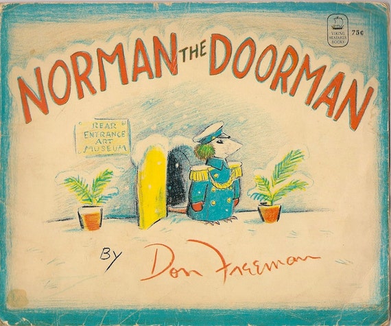 Norman The Doorman Don Freeman 1969 Vintage Book 4080