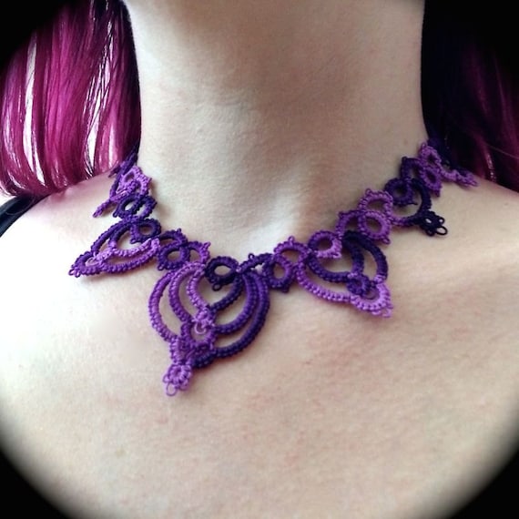 https://www.etsy.com/listing/188203333/tatted-lace-choker-necklace-bleeding?