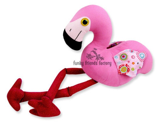 Flamingo Toy Sewing Pattern PDF INSTANT DOWNLOAD