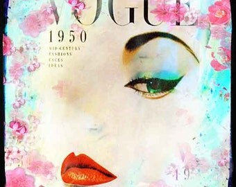 Vogue Fashion Illustration, Fashion Art Vogue, Vintage Fashion, 1950s ...