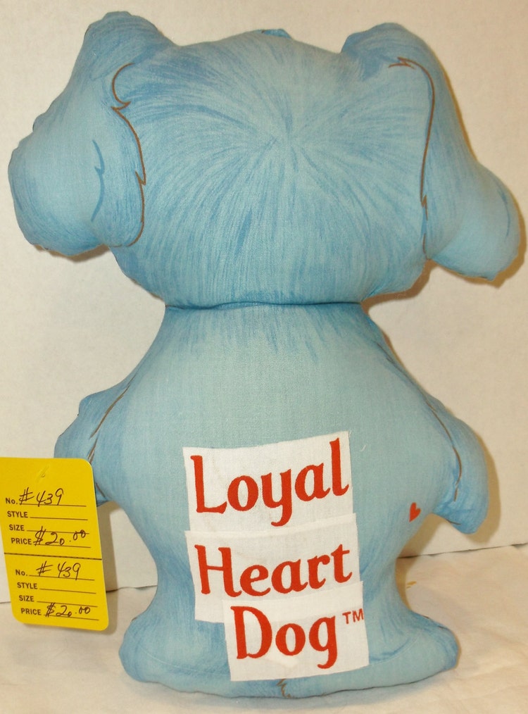 loyal heart dog plush