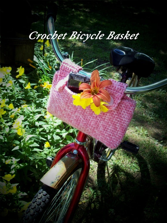 Pattern Directions for Making a Crochet Bicycle Basket Bag Pattern Directions for Making a Crochet Bicycle Basket Bag