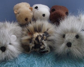 Guinea Pigs Cavy Stuffed Animal Pattern for YOU to sew, a paper pattern