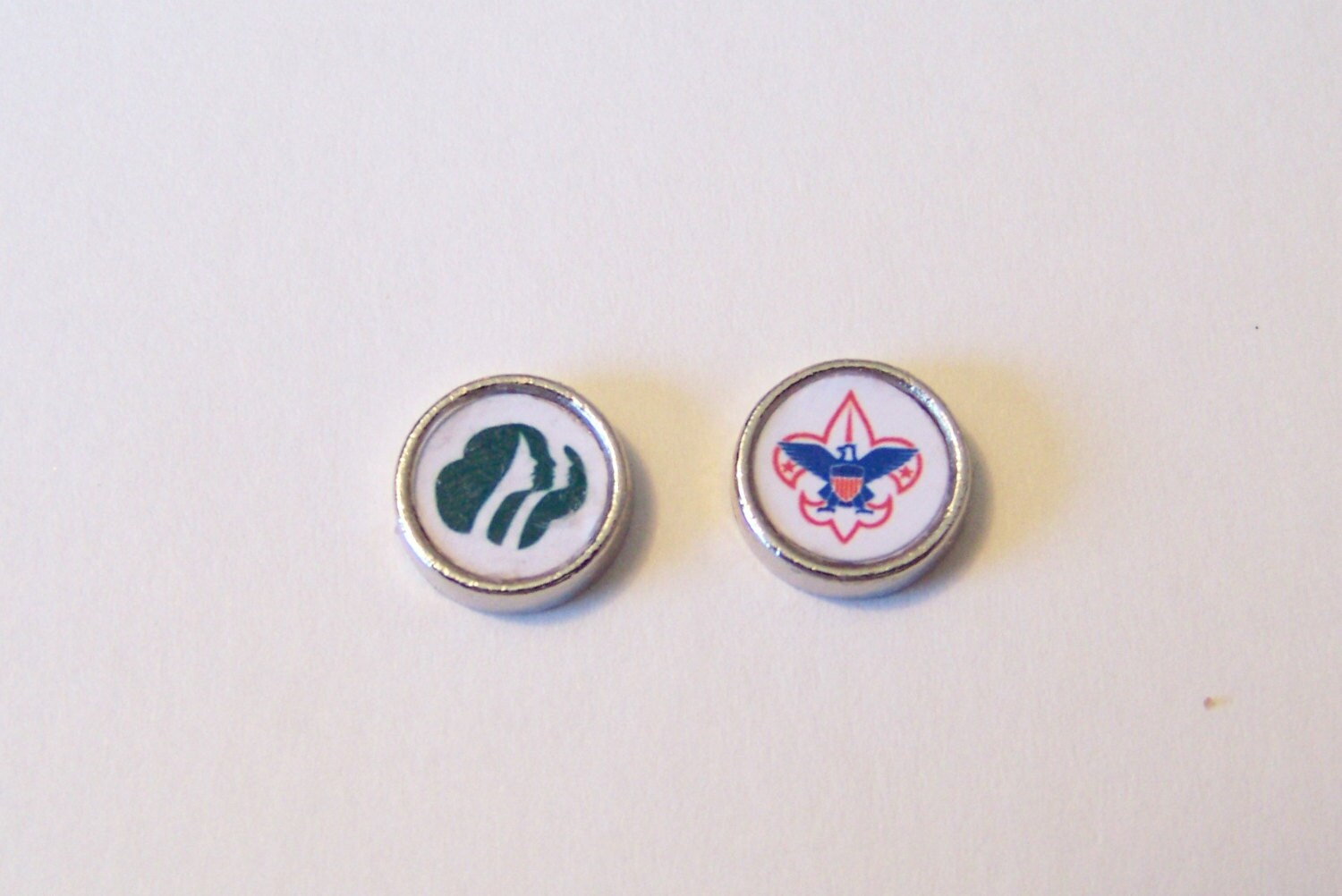 Girl Scout and Boy Scout Floating Charms CHOOSE 1 will fit