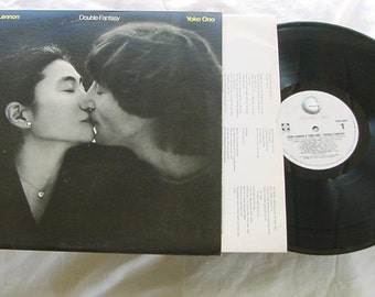 John Lennon Yoko Ono Double Fantasy 1980 Album Record Vinyl
