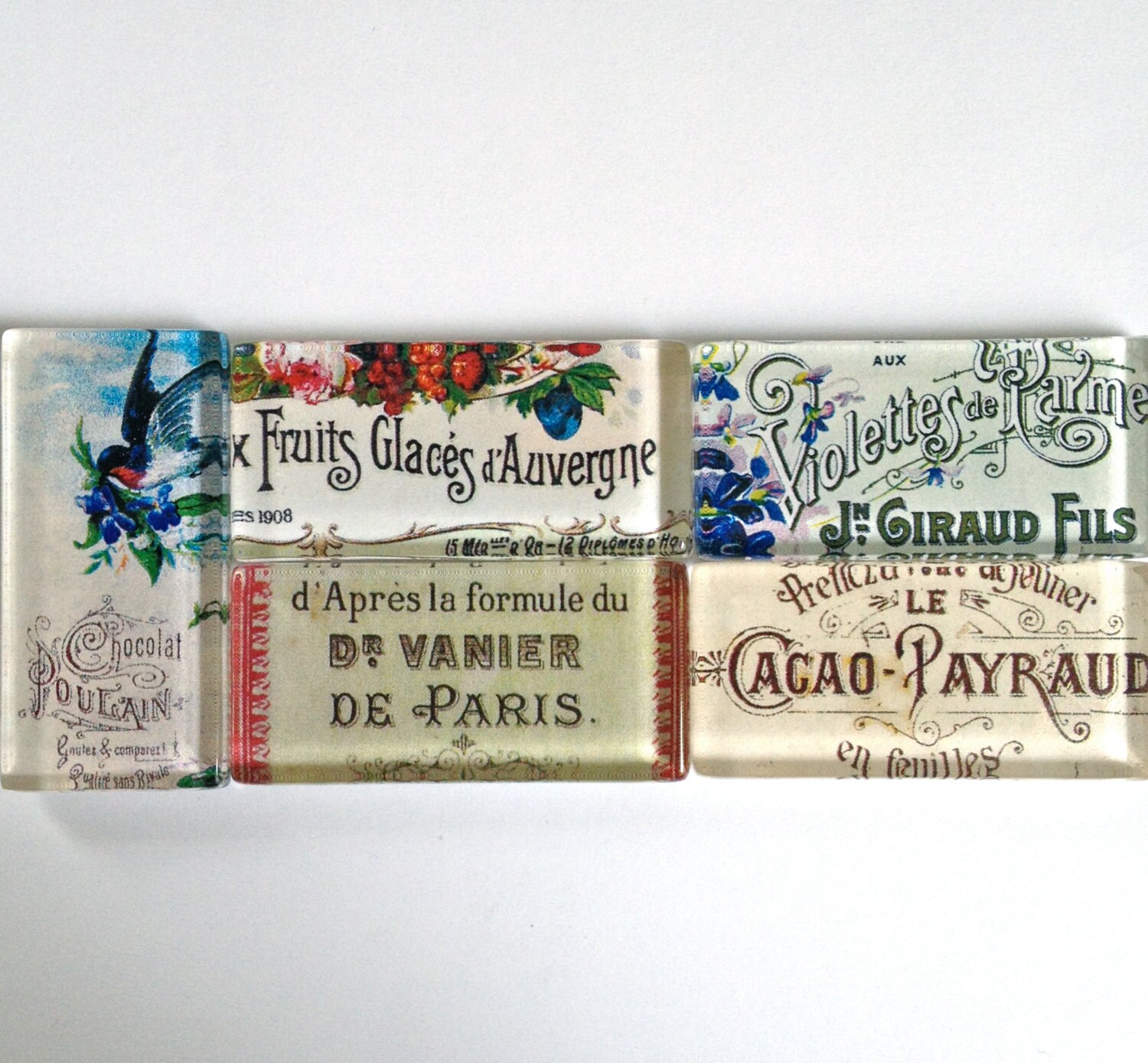 Vintage France Set Glass Parisian