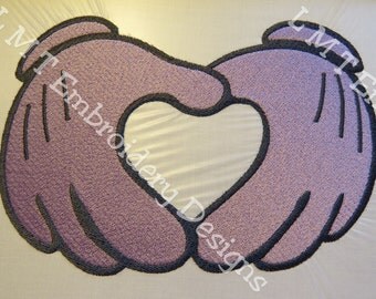 Cartoon hands mickey | Etsy