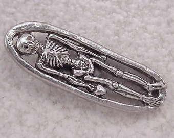 Green Girl Studios Pewter Skelton Link