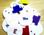 Christmas in July Sale Snowman color game educational practice your colors game learning toy Eco-Friendly felt game Il_170x135
