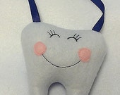 Christmas in July Sale Boys Tooth fairy Pillow Hang on a doorknob or bed post Il_170x135