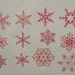 Fleur De Lis Lace Snowflakes Embroidery Design Set by Genniewren