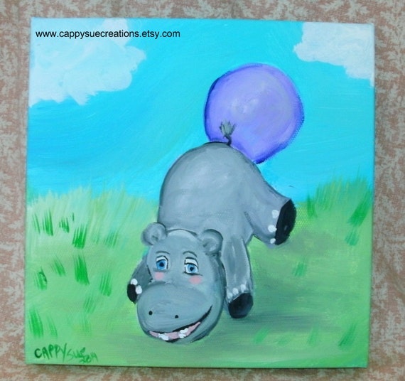 farting stuffed hippopotamus