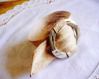 Cuff Style Bracelet..."Natural" ...Hand made...