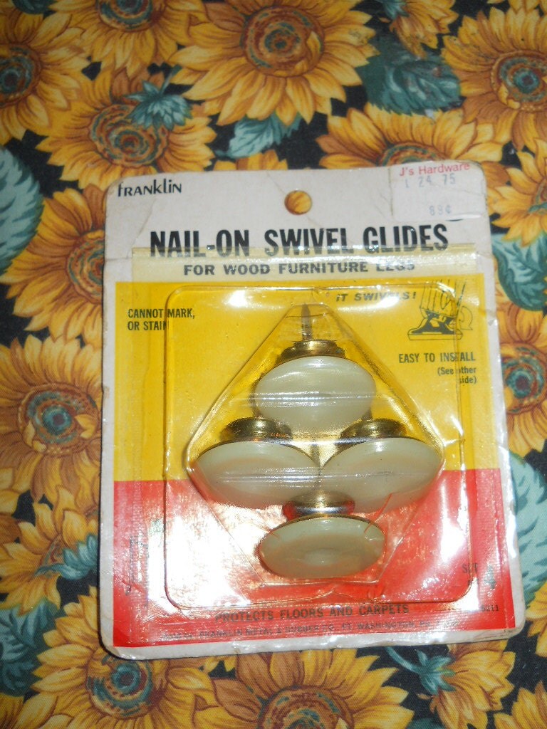 Franklin Nail On Swivel Glides MIP Old /New Stock Haute Juice
