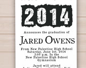 Printable Grunge Graduation Invitation Il_170x135
