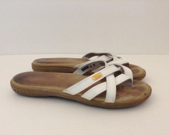 bass sandals 80s
