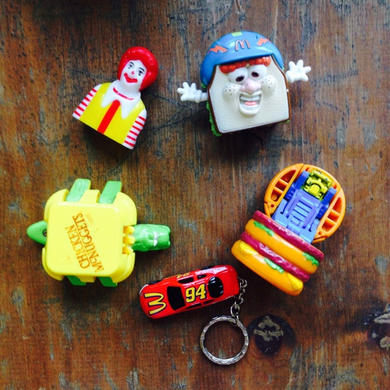 mcdonalds toys 80s happy meals