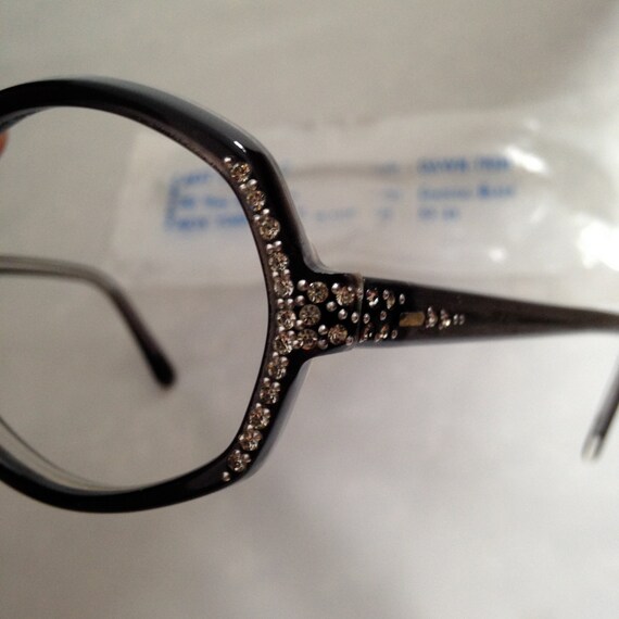Vintage Jeweled and Studded Eyeglass Frames by megancutlerecycled
