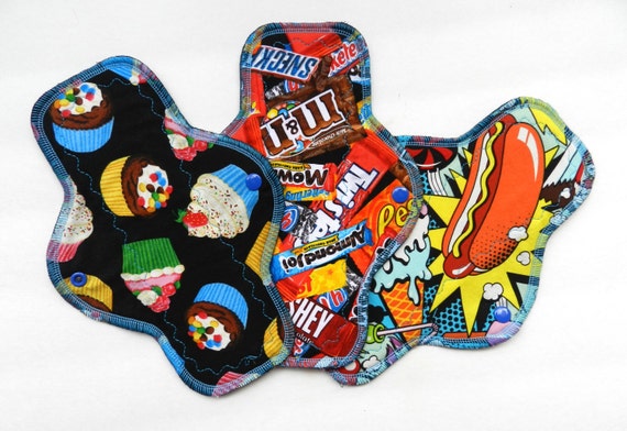 Cravings<br> Set of 3, 10" Normal Flow Pads Cravings<br> Set of 3, 10" Normal Flow Pads