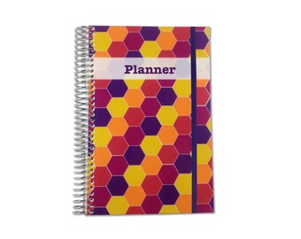 2017 Weekly Planner Organizer | 2017-2018 | Personalized Planner | Weekly Monthly Planner | Weekly Organizer | Agenda Planner