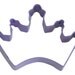 large Lavender / Purple Crown Cookie Cutter Princess Queen King Wizard of Oz Glinda