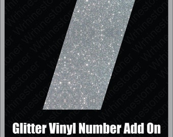 Vinyl Add On 1 digit Number