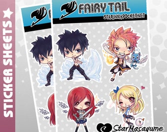hunter x hunter stickers hxh anime chibi by starinmypocket