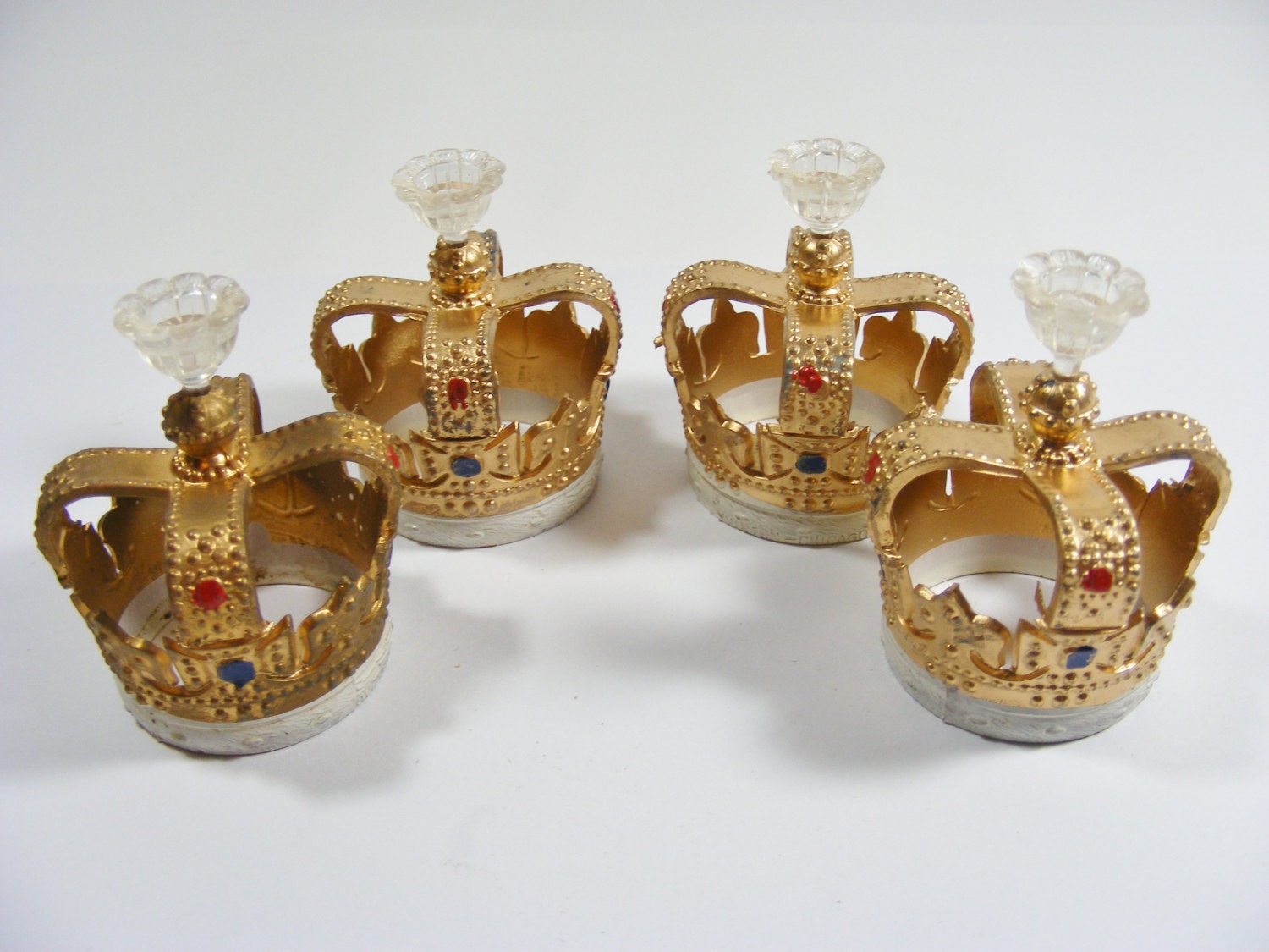 Kings Crown Candle Holder cake toppers