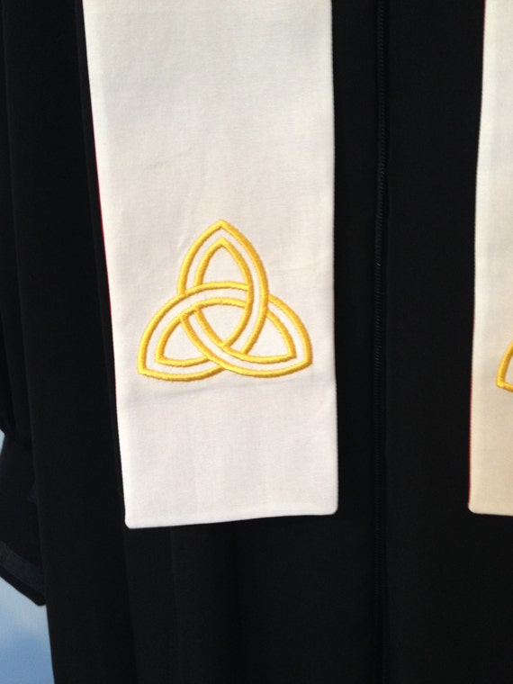 Reversible Clergy Stole with Trinity