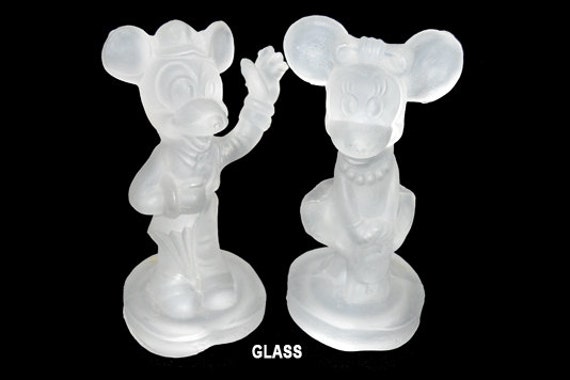 mickey and minnie figurine