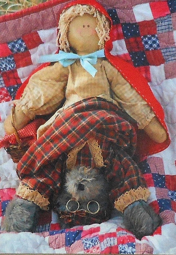 topsy turvy doll red riding hood