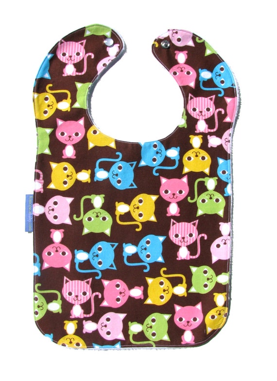 Bib Large Bib Cat Bib Toddler Bib Baby Bib Food Bib
