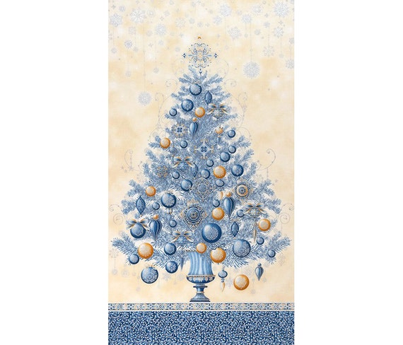 Robert Kaufman Winter's Grandeur Christmas tree by PeggyToole