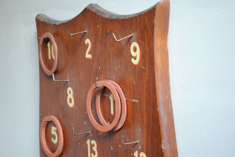Vintage Ring Toss Game by LittleDogVintage on Etsy