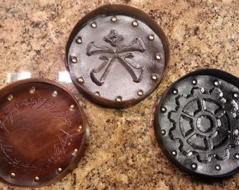Custom Leather Dice Trays