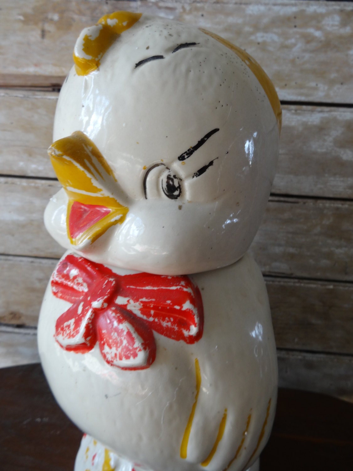 Vintage Shawnee Chick Cookie Jar Rare Old 1930s Or 40's