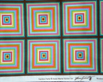 Anna Maria Horner Garden Party Up All Night green Free Spirit fabric FQ or more