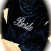 bride velour tracksuit