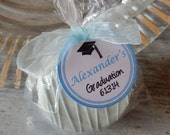 Graduation Custom Paper Favor Tags for cookies,cake pops, lollipops, and other party favors - 1.5 inch custom personalized tags (50) Il_170x135