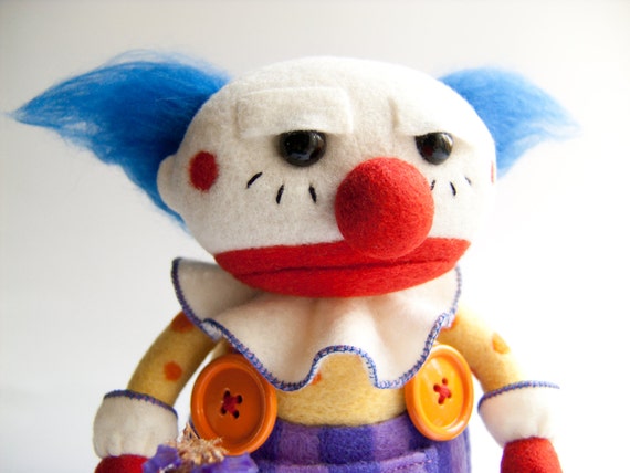 chuckles the clown plush