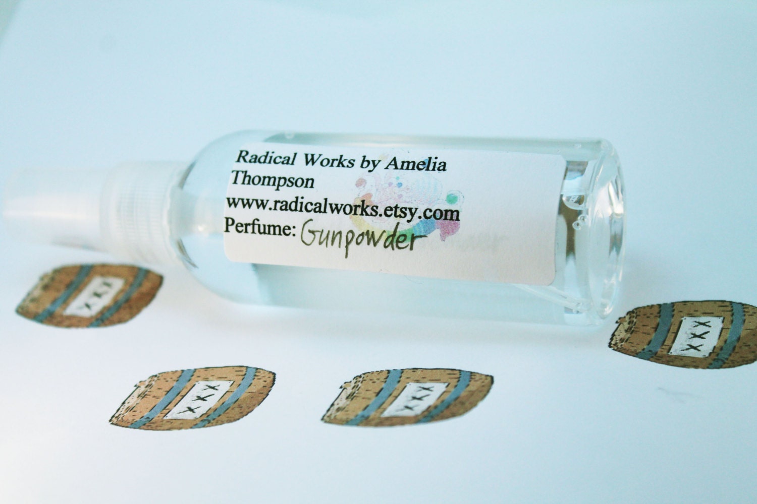 Gunpowder Perfume Spray Cologne Perfume Bottle Natural