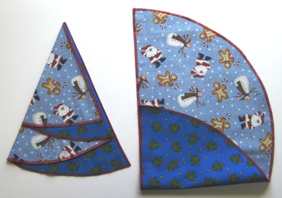 unique 18 half round semicircle christmas napkins folded unique 18 half round semicircle christmas napkins folded
