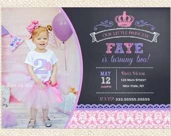 Princess Birthday Invitations